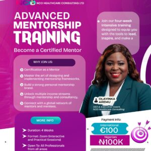 Advanced Mentorship Program- Become a Certified Mentor