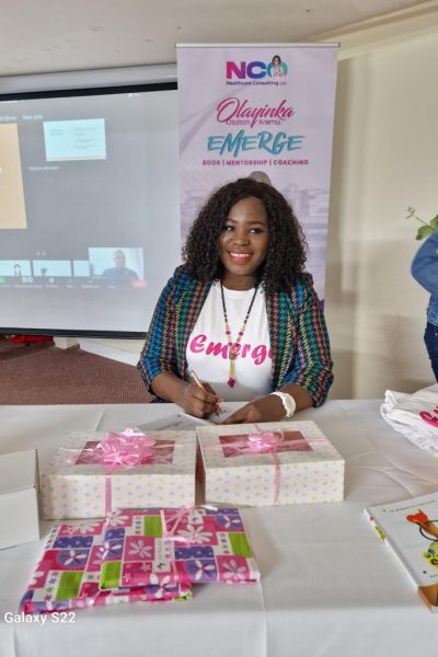 Olayinka Aremu Launching eMerge